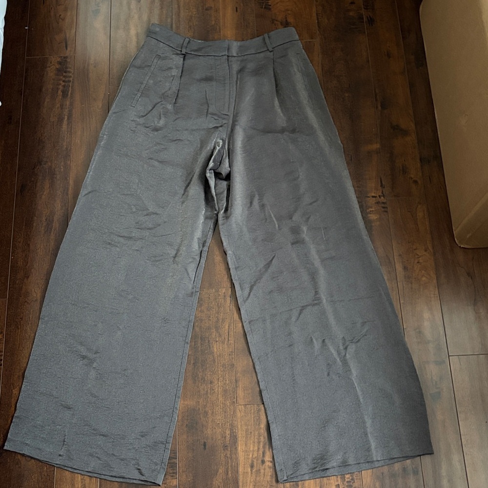 Anthropologie Slate Wide Leg Pants - Picture 7 of 8
